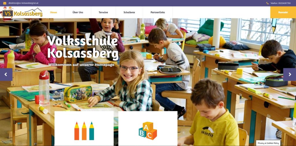 Homepage Schule groß