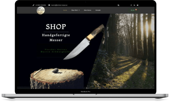 Web Shop - Forchat Messer