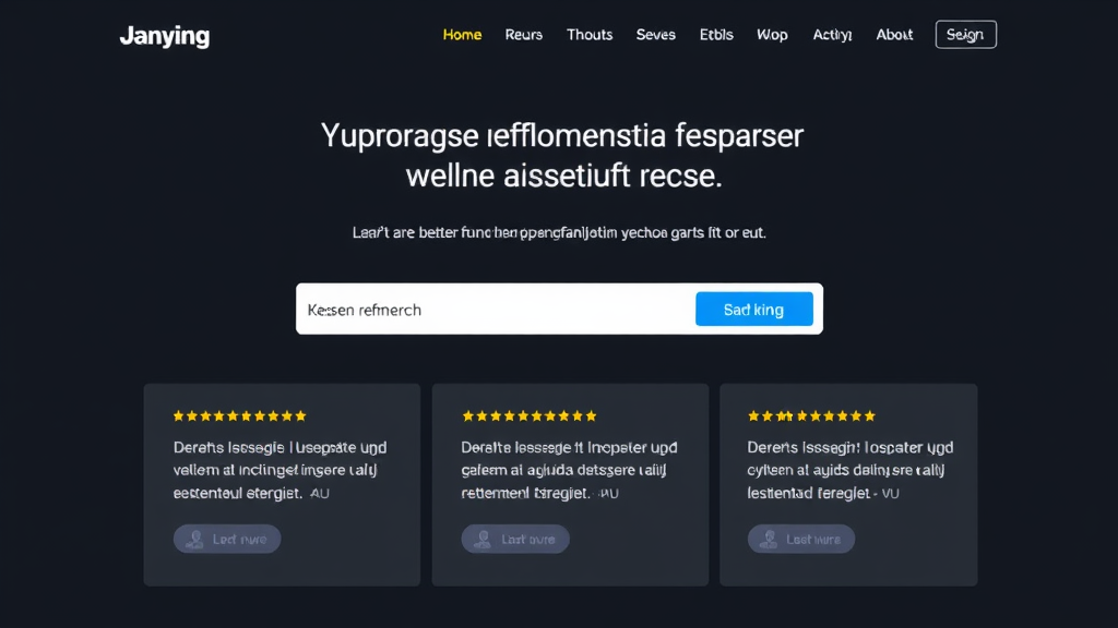 Beispiel einer effektiven Landingpage mit klarer Call-to-Action, Kundenbewertungen, responsivem Design und einfachem Layout zur Conversion-Optimierung.