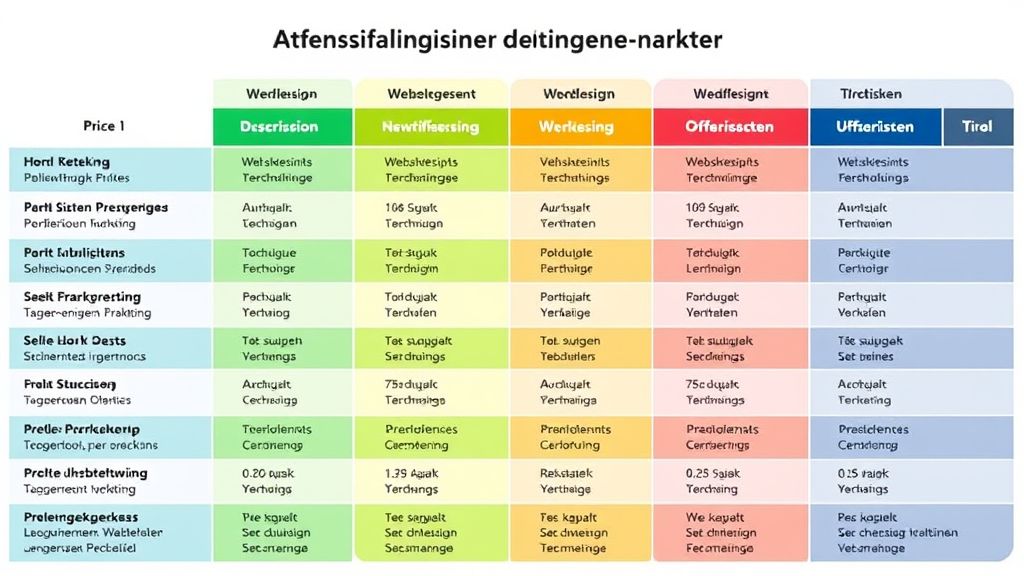 Collage von Webdesign-Paketen und Preislisten verschiedener Agenturen in Tirol, mit einem Fokus auf deren Kernleistungen und Angebotsmerkmale.