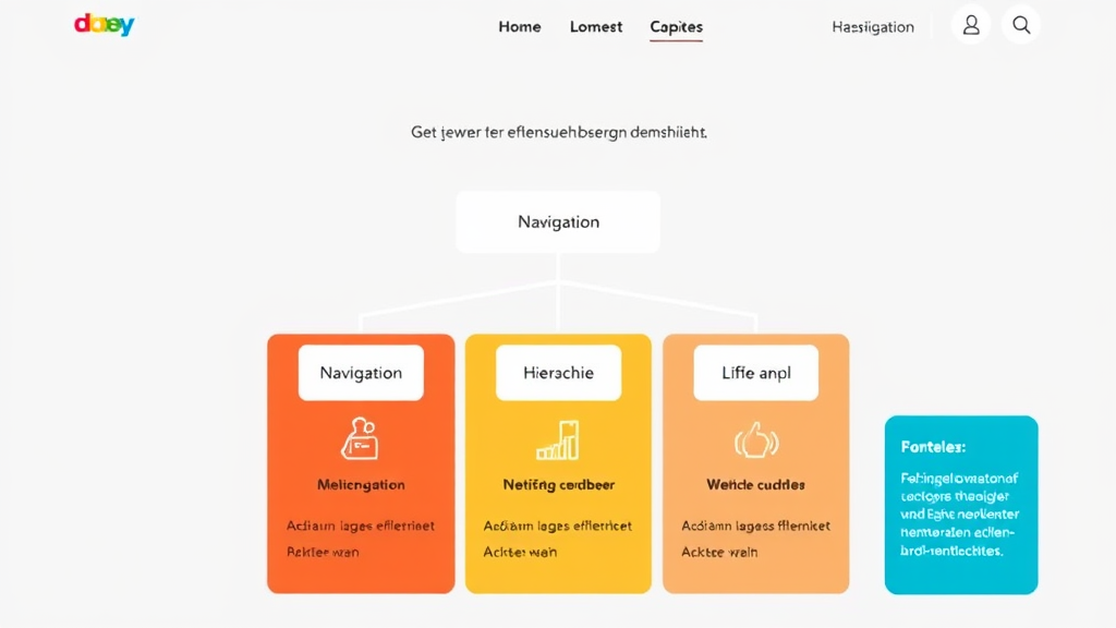 Screenshot eines benutzerfreundlichen Webdesigns mit klarer Navigation, übersichtlicher Hierarchie und responsiven Elementen für mobile Geräte.