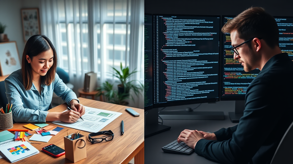 Webdesign vs. Webentwicklung: Die Unterschiede einfach erklärt