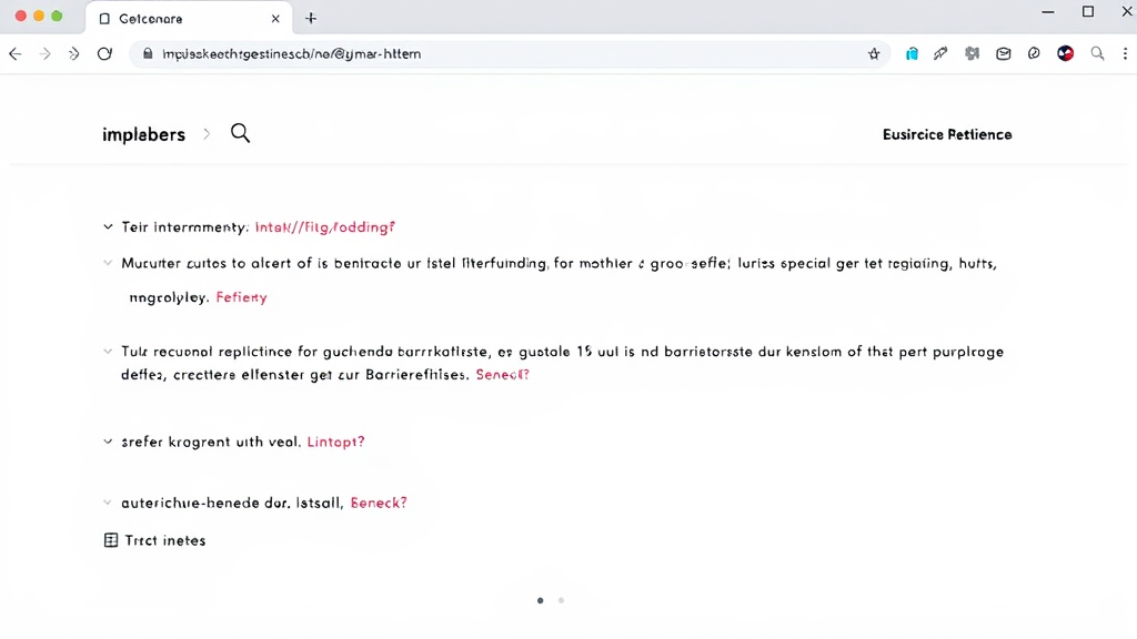 Webseite mit klar strukturierter HTML-Codierung, die semantische Elemente, beschreibende Alternativtexte und gute Farbkontraste zur Barrierefreiheit zeigt.