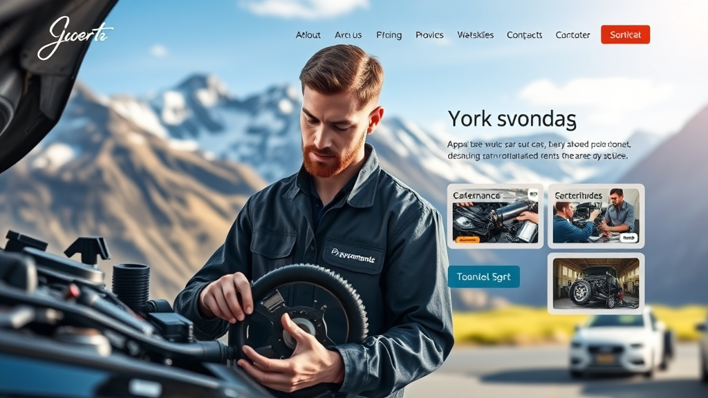 Webdesign für Kfz-Werkstätten in Tirol: Ansprechend & Effektiv