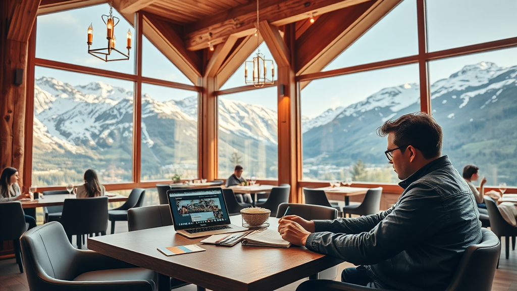 Modernes Webdesign für Restaurants in Tirol gestalten